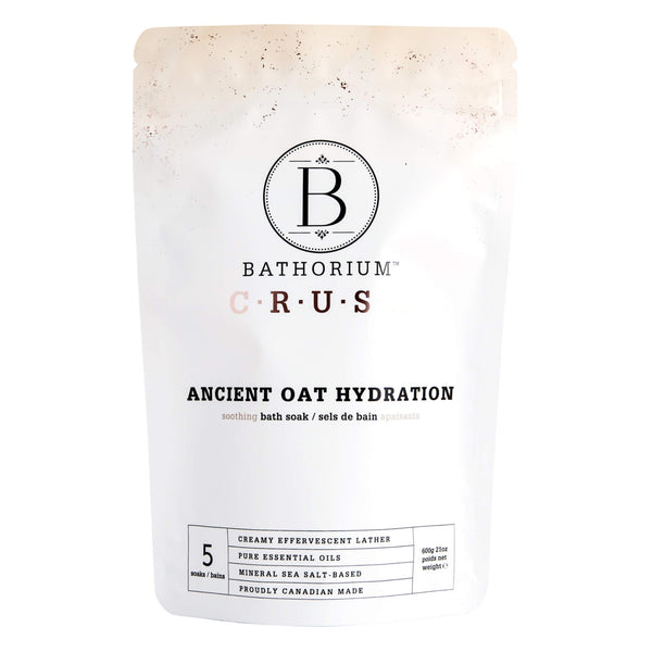 Bag of Bathorium AncientOatHydration BathCrush 600g