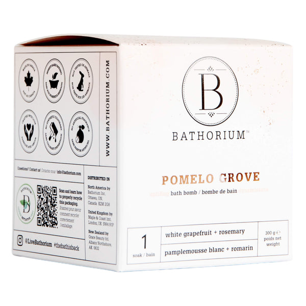 Box of Bathorium PomeloGrove BathBomb 10oz