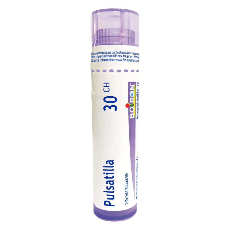 Tube of Boiron Pulsatilla 30CH 80Pellets