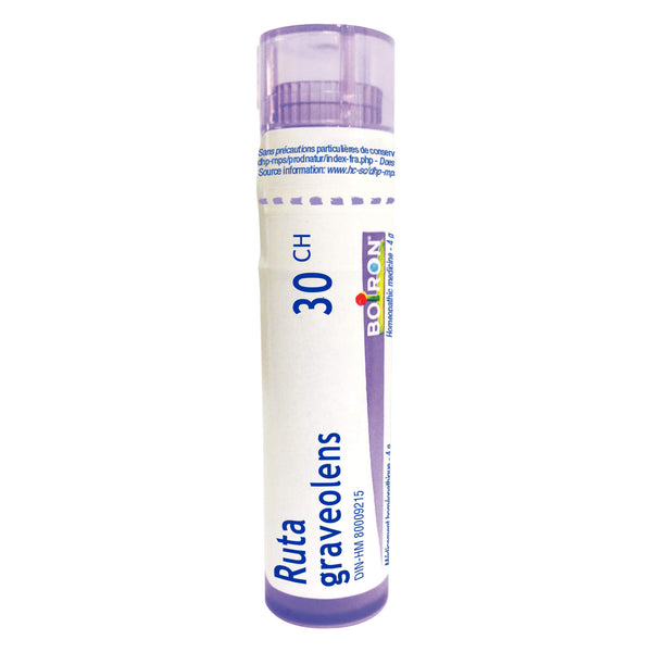 Tube of Boiron RutaGraveolens 30CH 80Pellets