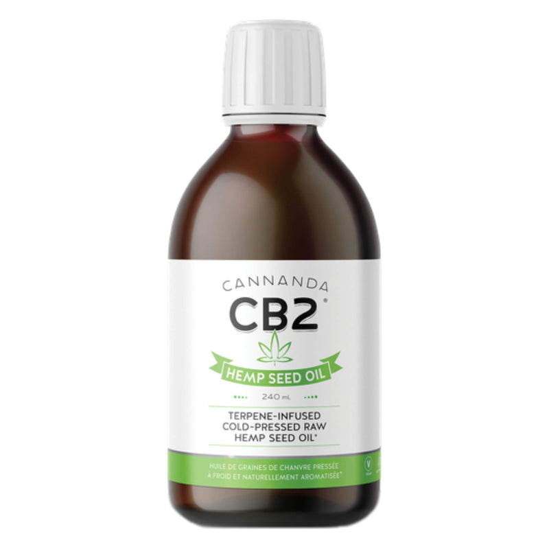 Bottle of Cannanda CB2 HempSeedOil 240ml
