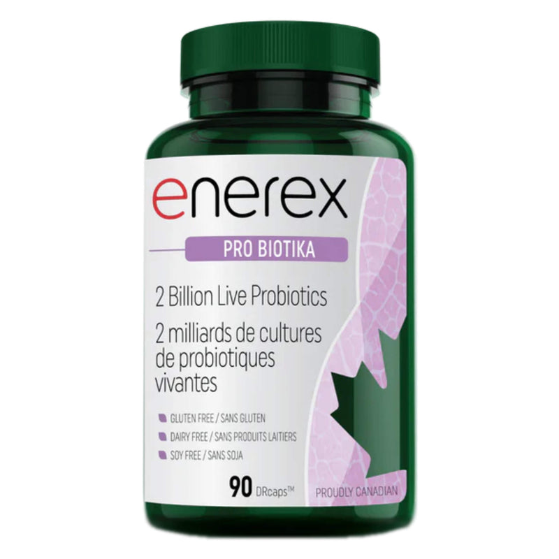 Bottle of Enerex ProBiotika 2BillionLiveProbiotics 90Delayed-ReleaseCapsules