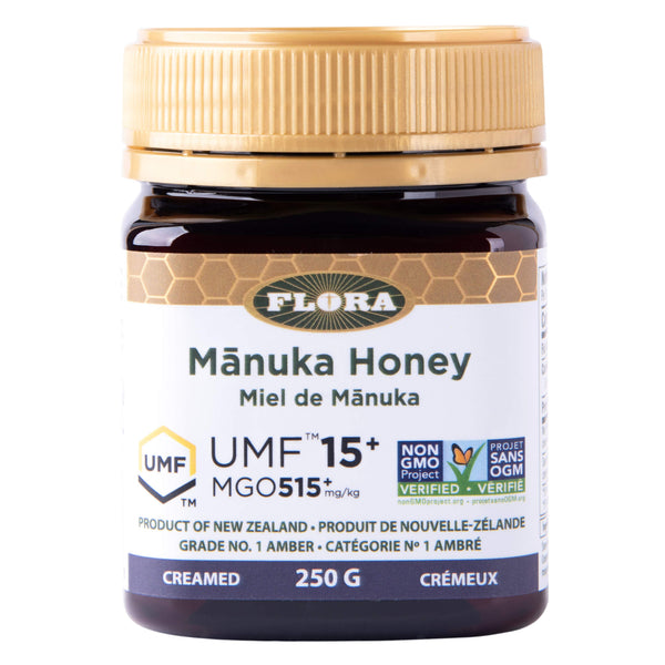 Jar of Flora ManukaHoney (MGO515+) 250g