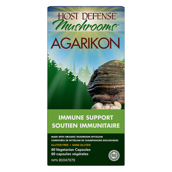 Box of HostDefense Agarikon ImmuneSupport 60VegetableCapsules