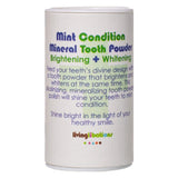 Bottle of LivingLibations MintCondition MineralToothPowder 30ml
