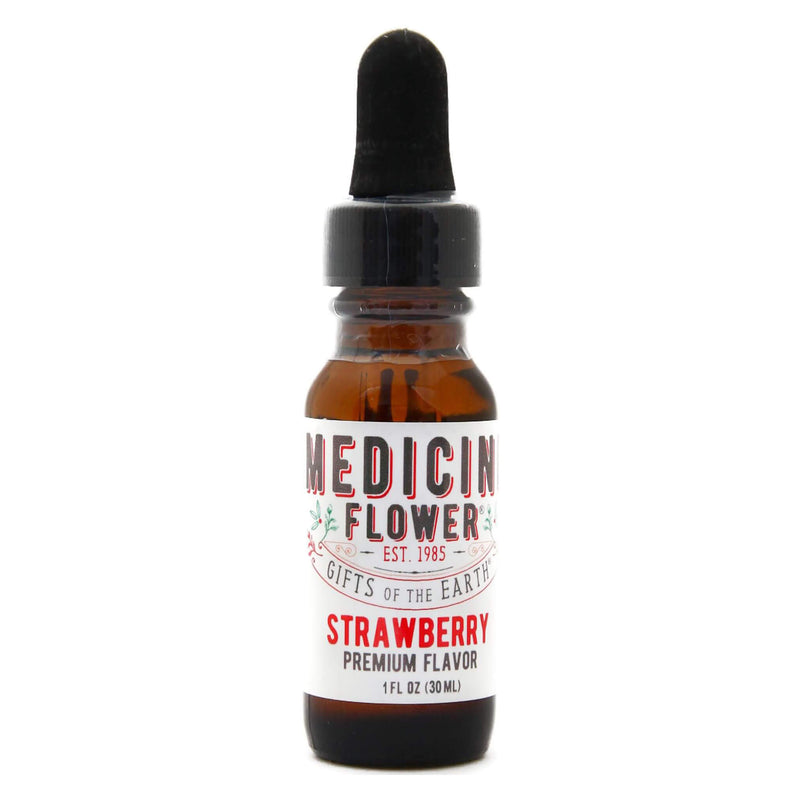 Bottle of MedicineFlower FlavouringOils Premium Strawberry 1oz