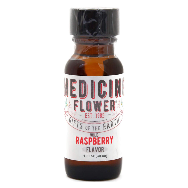 Bottle of MedicineFlower FlavouringOils Silver WildRaspberry 1oz