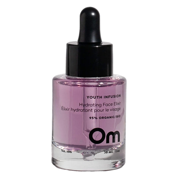 DropperBottle of OMOrganics YouthInfusion HydratingFaceElixir 30ml