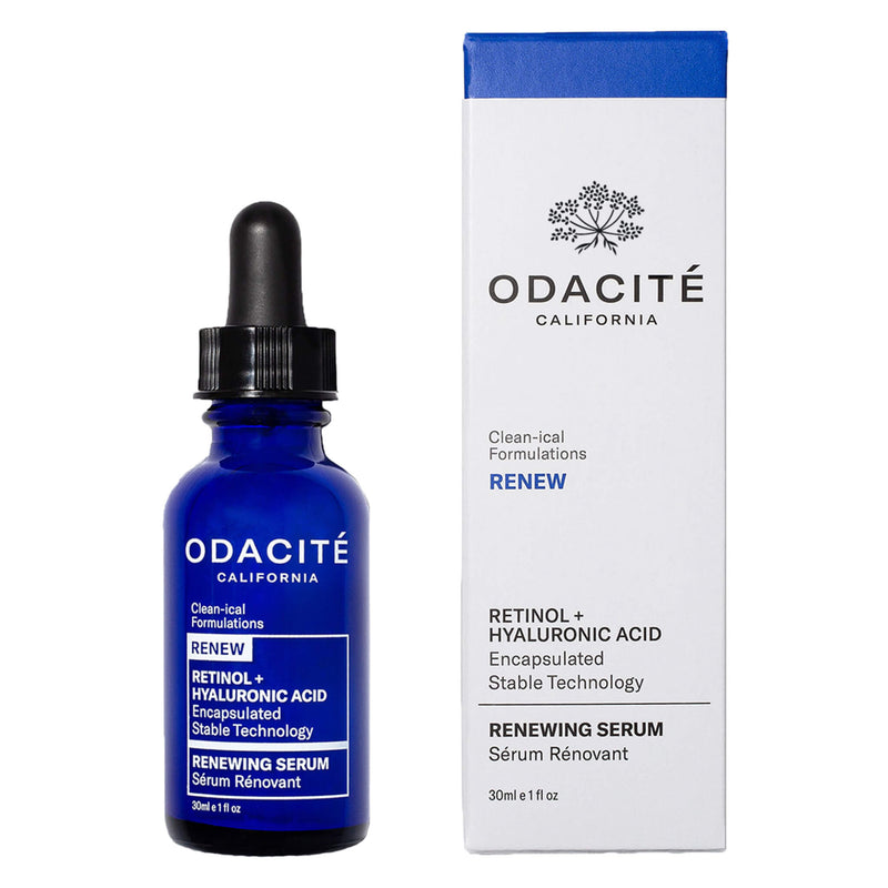 Box&Bottle of Odacite Retinol+HyaluronicAcid RenewingSerum 30ml
