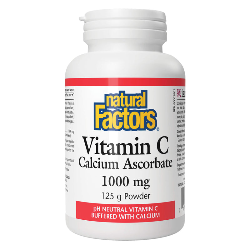 NaturalFactors Calcium Ascorbate Powder 1000mg 125gPowder