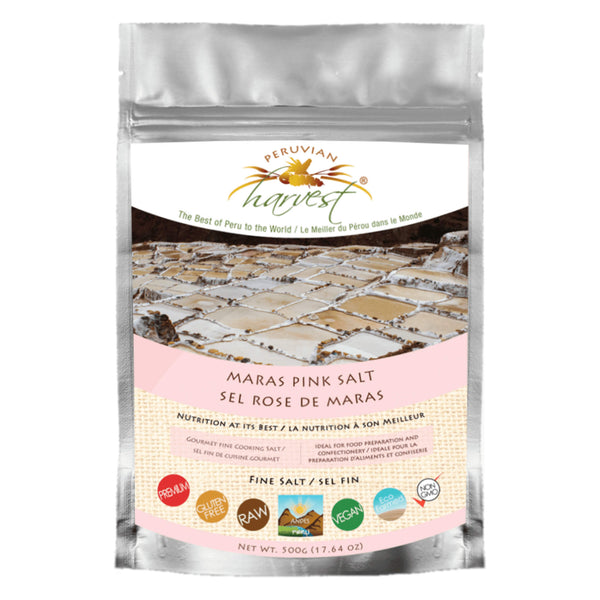 Bag of PeruvianHarvest MarasPinkSalt 250g