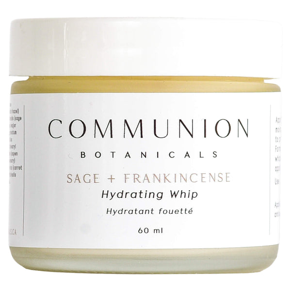 Jar of CommunionBotanicals Sage+Frankincense HydratingWhip 60ml