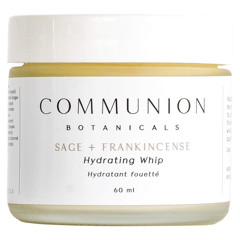 Jar of CommunionBotanicals Sage+Frankincense HydratingWhip 60ml