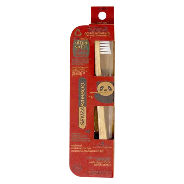 Package of Senzabamboo BambooToothbrush ChildUltraSoft