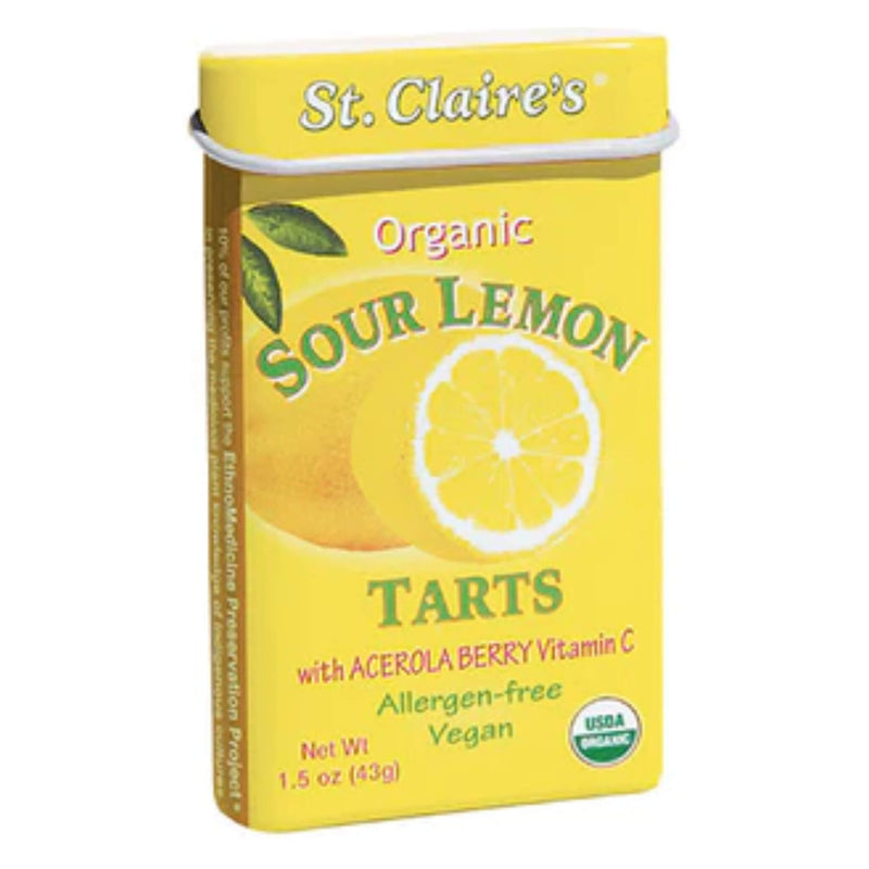 Tin of St.Claire's TartTins SourLemon 43g