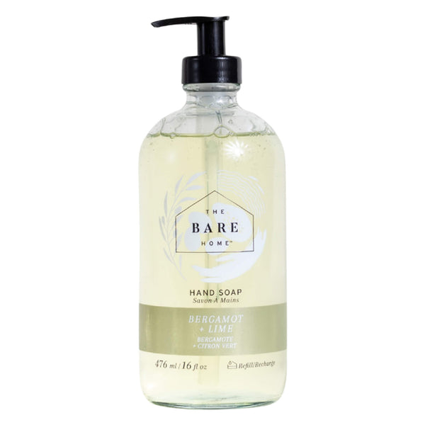 PumpBottle of TheBareHome Bergamot&Lime HandSoap 476ml
